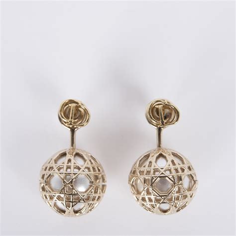 dior lucky star locket tribal earrings|Christian Dior Tribales Earrings .